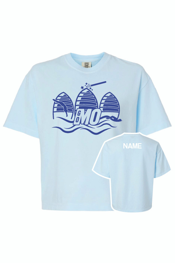 Monona Ladies Boxy Cropped T-Shirt