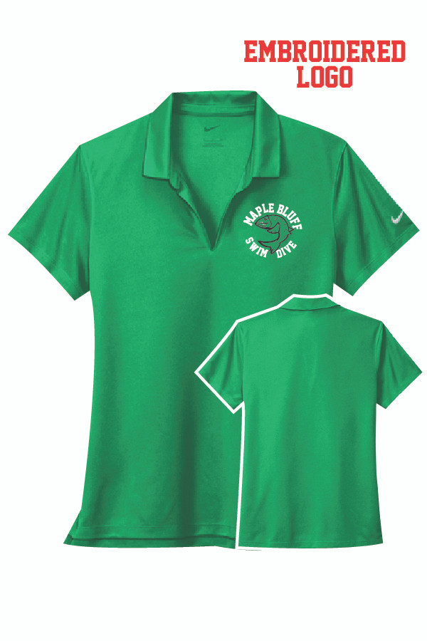 Maple Bluff Ladies Nike Polo (Fish Logo)