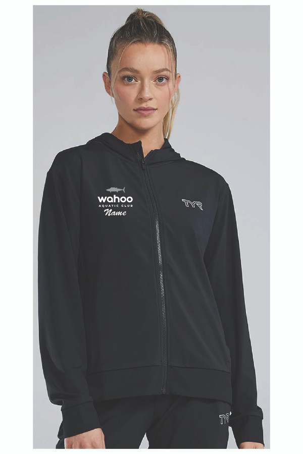 Wahoos TYR Ladies Full Zip Warm Up Jacket