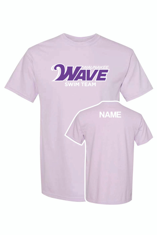 2026 Waunakee Wave Comfort Colors T-Shirt (Orchid)