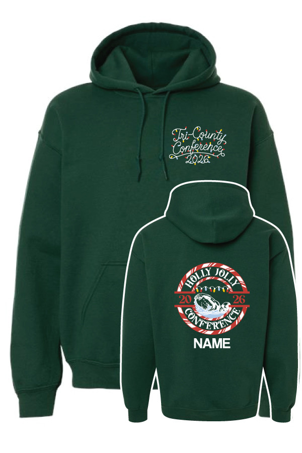 2026 Tri-County Hoodie (Dark Green)