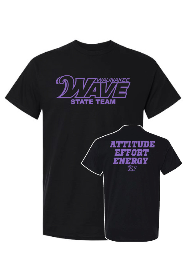 2026 Waunakee Wave State Shirt