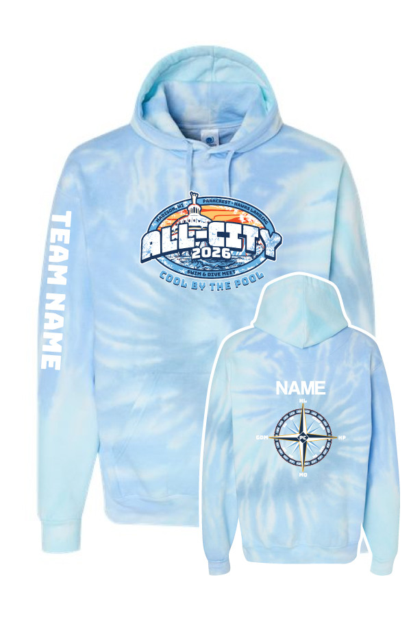 2026 All-City Hoodie (Tie-Dye)