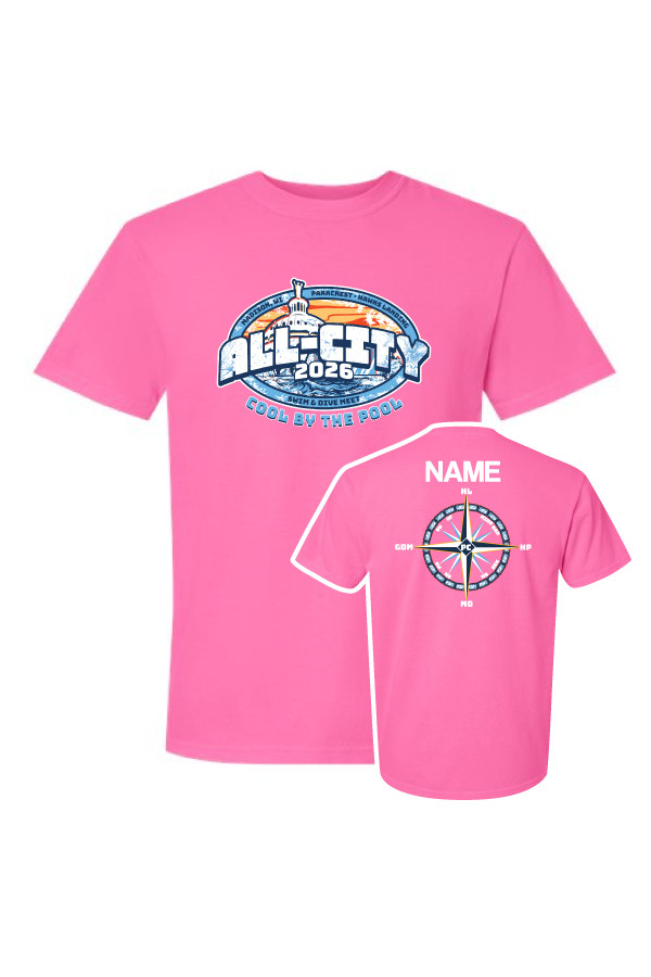 2026 All-City Cotton T-Shirt (Neon Pink)
