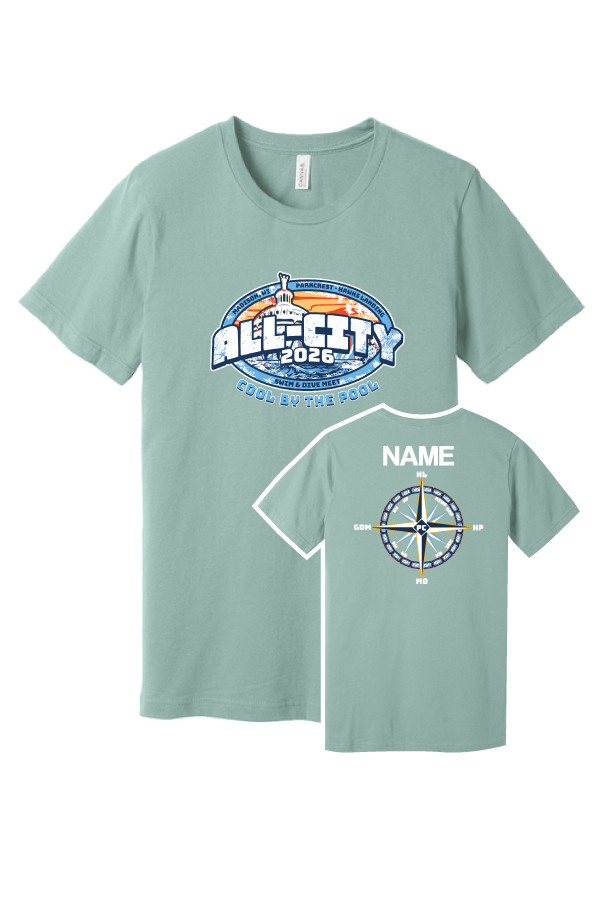 2026 All-City Softstyle T-Shirt (Dusty Blue)