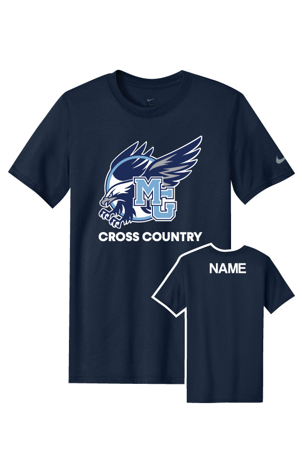 2026 Monona Grove XC Nike T-Shirt (Navy)