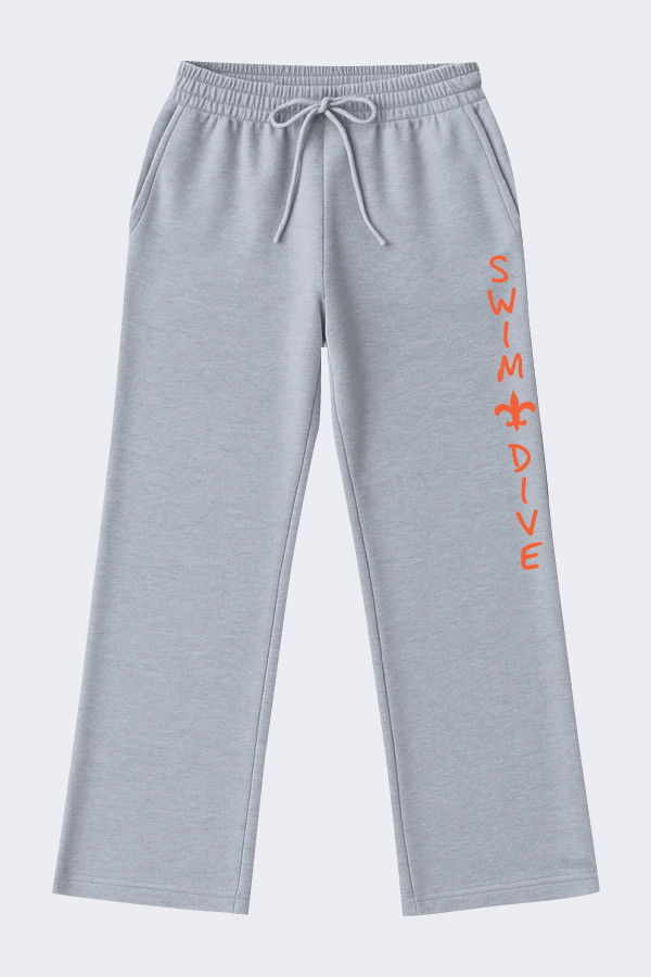 2026 SCE Wide Leg Sweatpants (Grey)