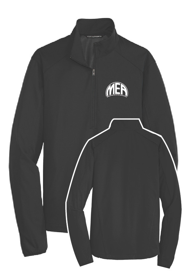 MEA Unisex Softshell 1/2  Zip Jacket