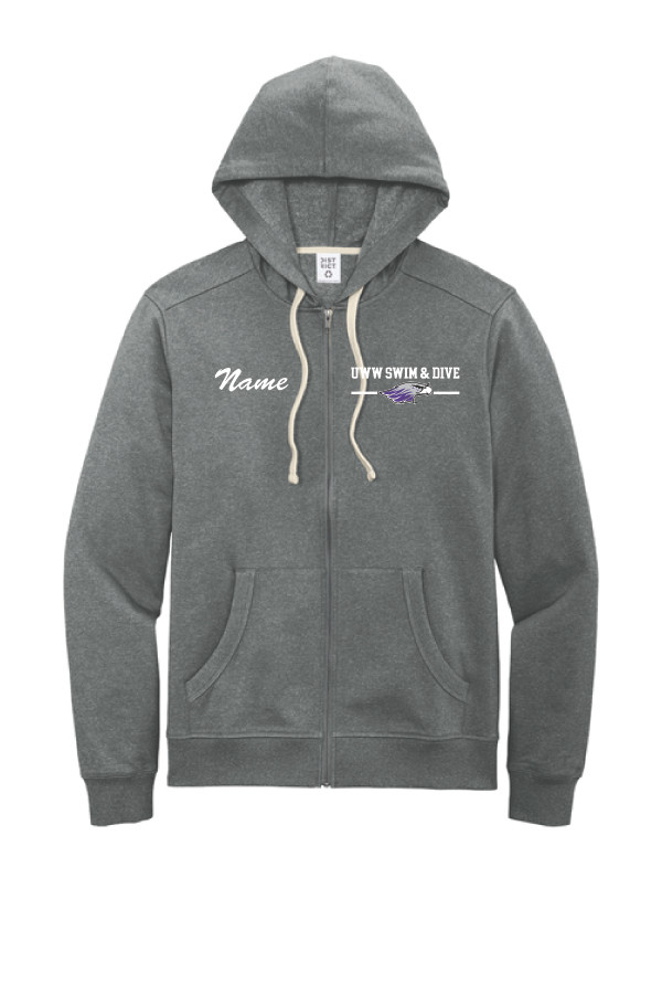 UW-Whitewater Full-Zip Hooded Sweatshirt