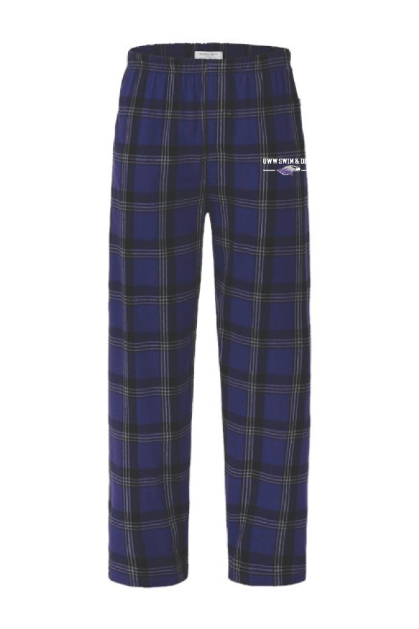 UW-Whitewater Flannel Pants (Purple McIntosh)