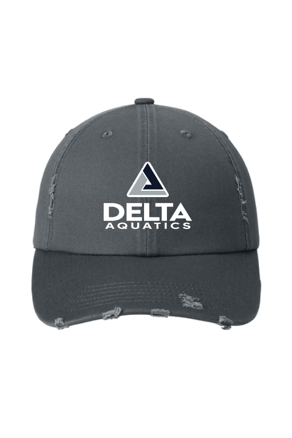 Delta Distressed Baseball Hat