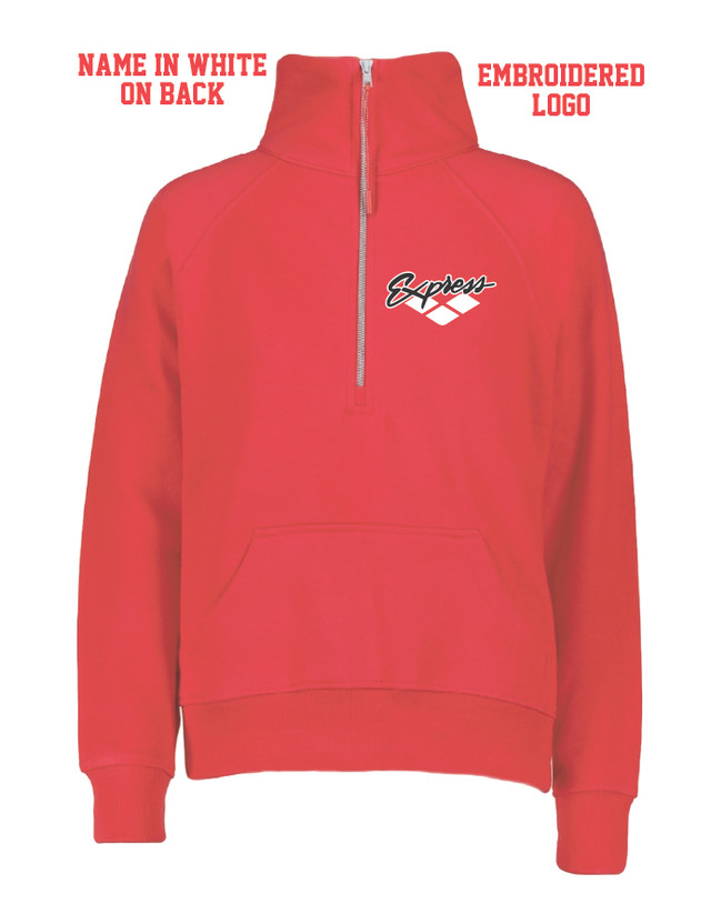 Express Youth Boxy 1/2 Zip Pullover