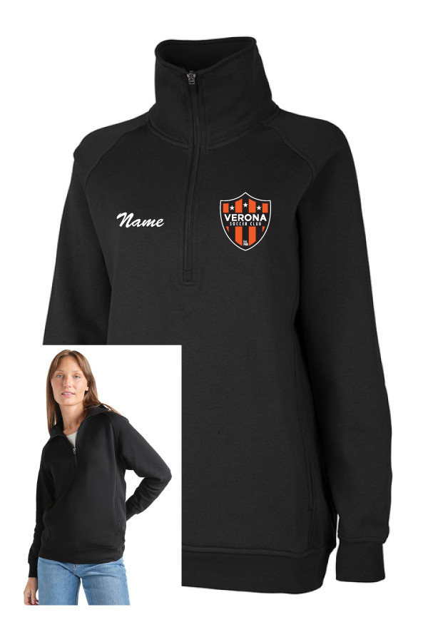 Verona Soccer Club Ladies Funnel Neck Half-Zip