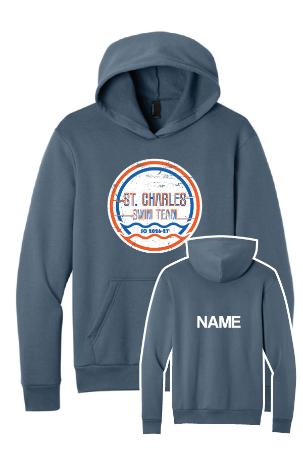 SCST Cotton Hooded Sweatshirt (Steel Blue)