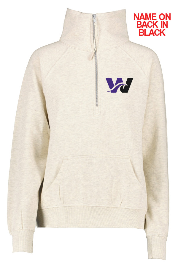 WAVE Youth 1/2 Zip Boxy Pullover