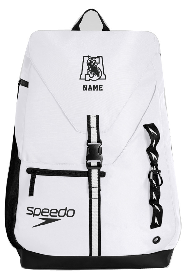 MSS Speedo 35L Team Backpack (White)