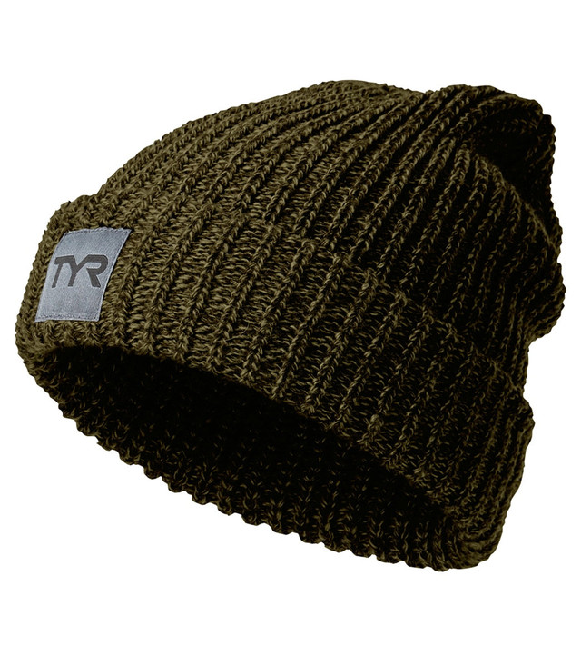 CUFFED RIBBED BEANIE