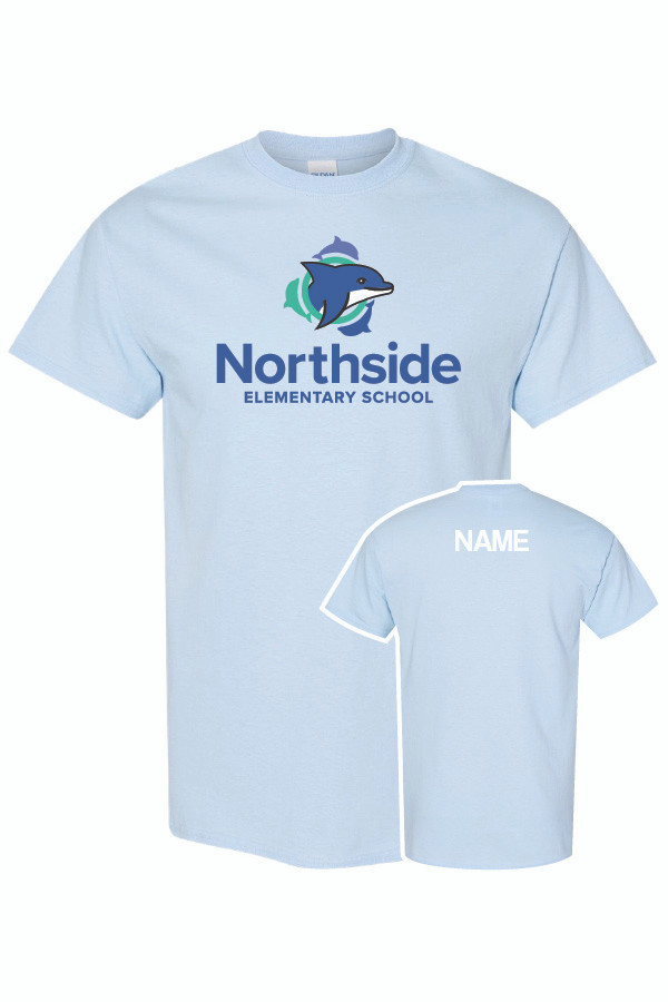 Northside Gildan Cotton T-Shirt (Light Blue)