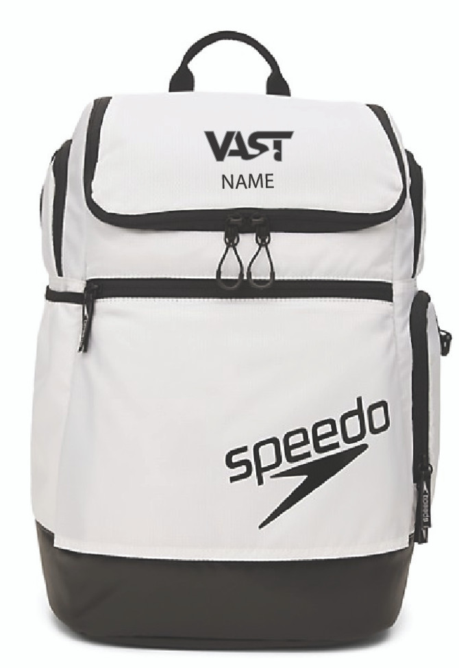 VAST Speedo Teamster 2.0 Backpack (White/Black)