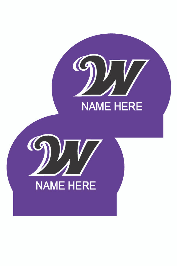 WAVE Silicone Cap W/Name