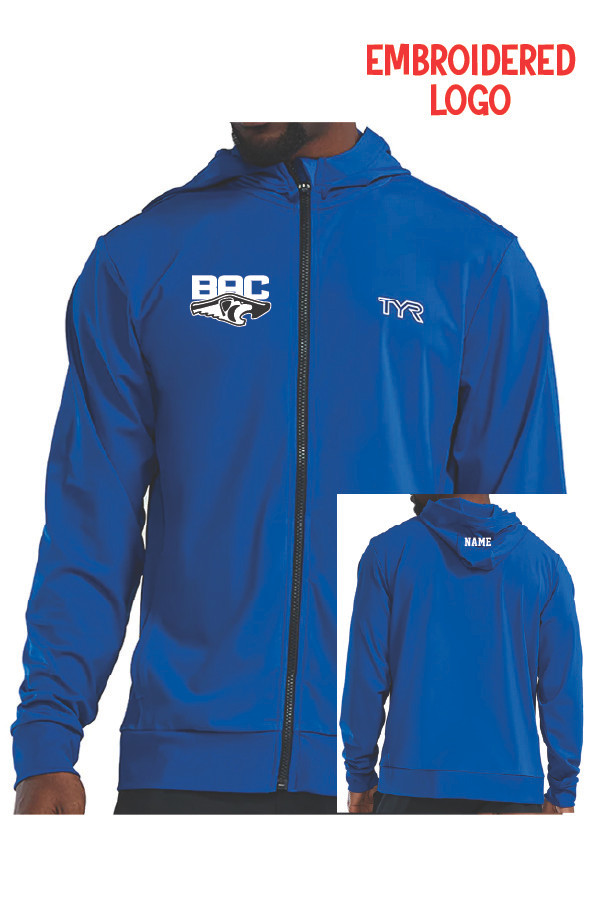 BAC TYR Adult/Youth Full Zip Warm Up Jacket