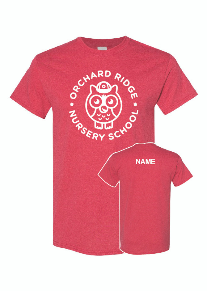 ORNS School Adult T-Shirt (Hth. Red)