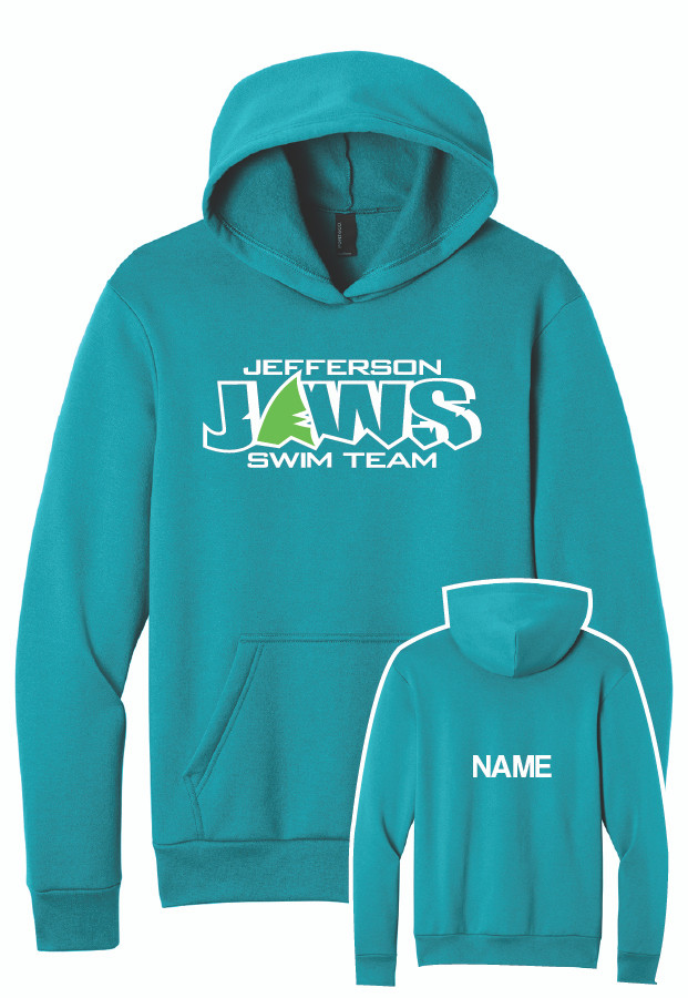 JAWS Cotton Hooded Sweatshirt