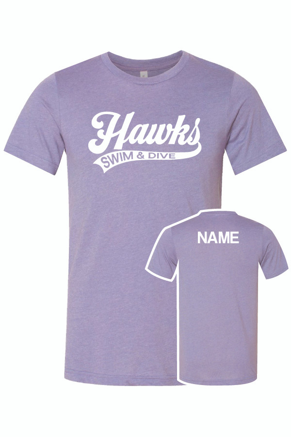 Hawks Landing Adult Softstyle T-Shirt (Hth. Dark Lavendar)