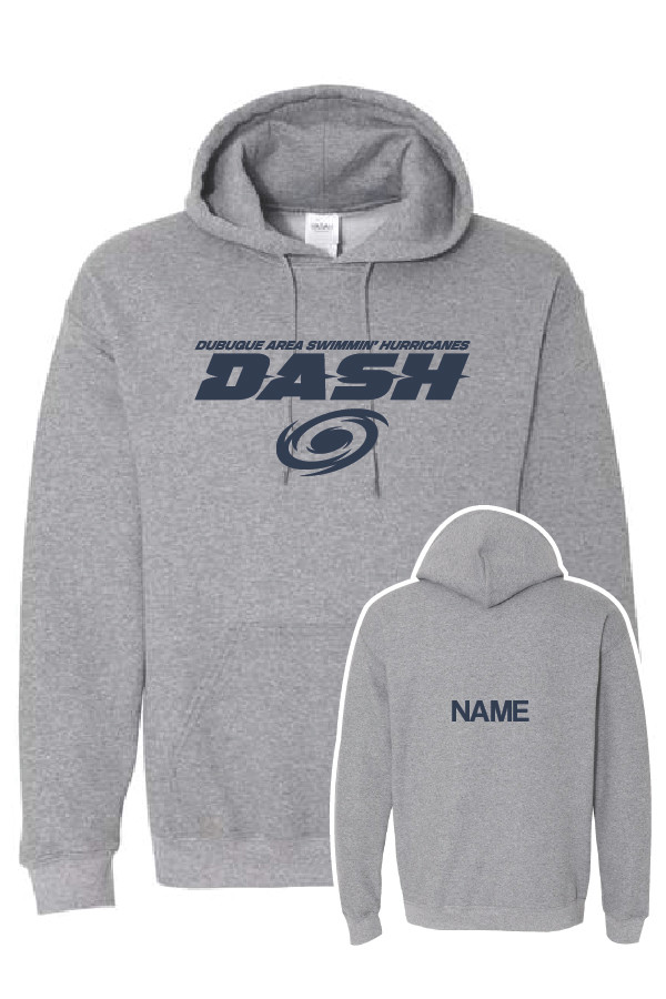 DASH Adult/Youth Cotton Hooded Sweatshirt