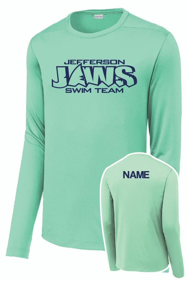 JAWS Polyester L/S Tech Shirt (UV Protection)