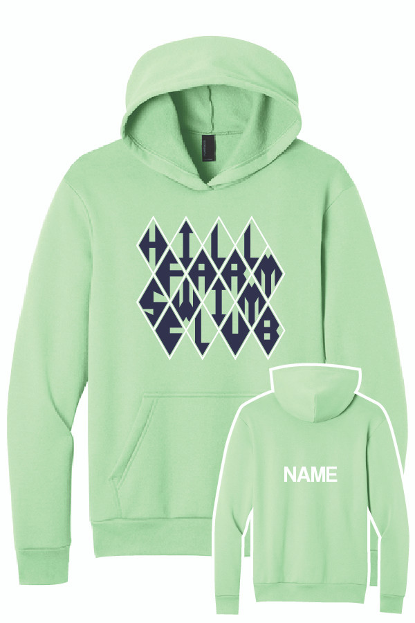 Hill Farm Cotton Hooded Sweatshirt (Spearmint)