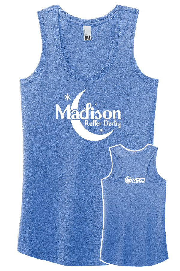 MRD Ladies Racerback Tank Top (Royal)