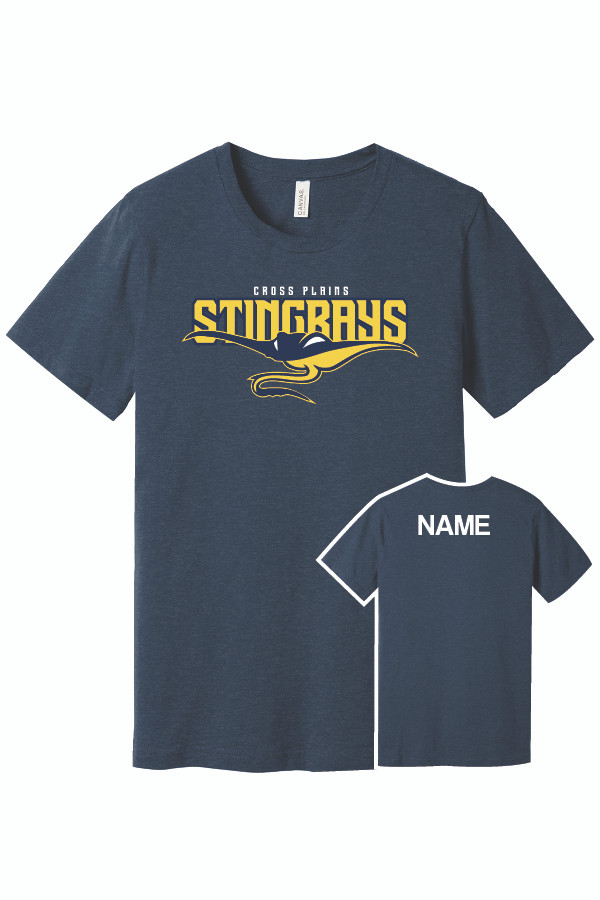 Cross Plains Softstyle T-Shirt (Heather Navy)