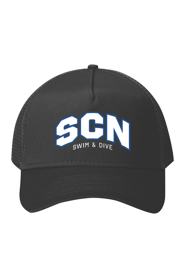 SCN New Era Trucker Hat (Black)