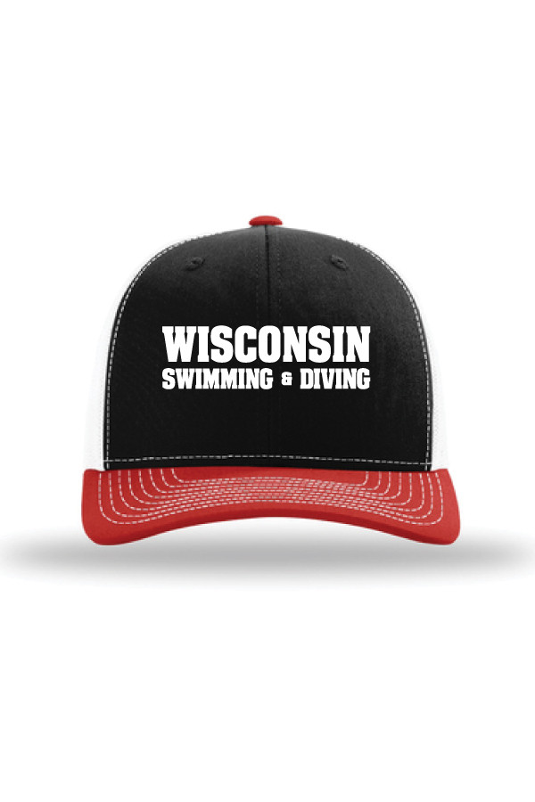 Wisconsin Swim and Dive Trucker Hat