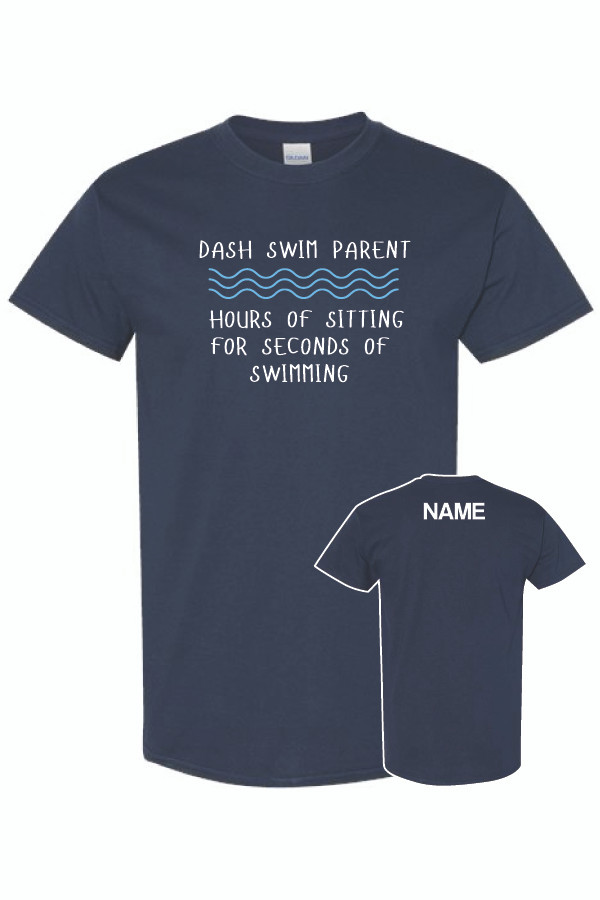 DASH Adult Parent Cotton T-Shirt (Navy)