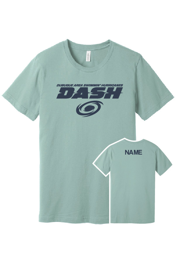 DASH Adult/Youth Softstyle T-Shirt (Hth. Dusty Blue)