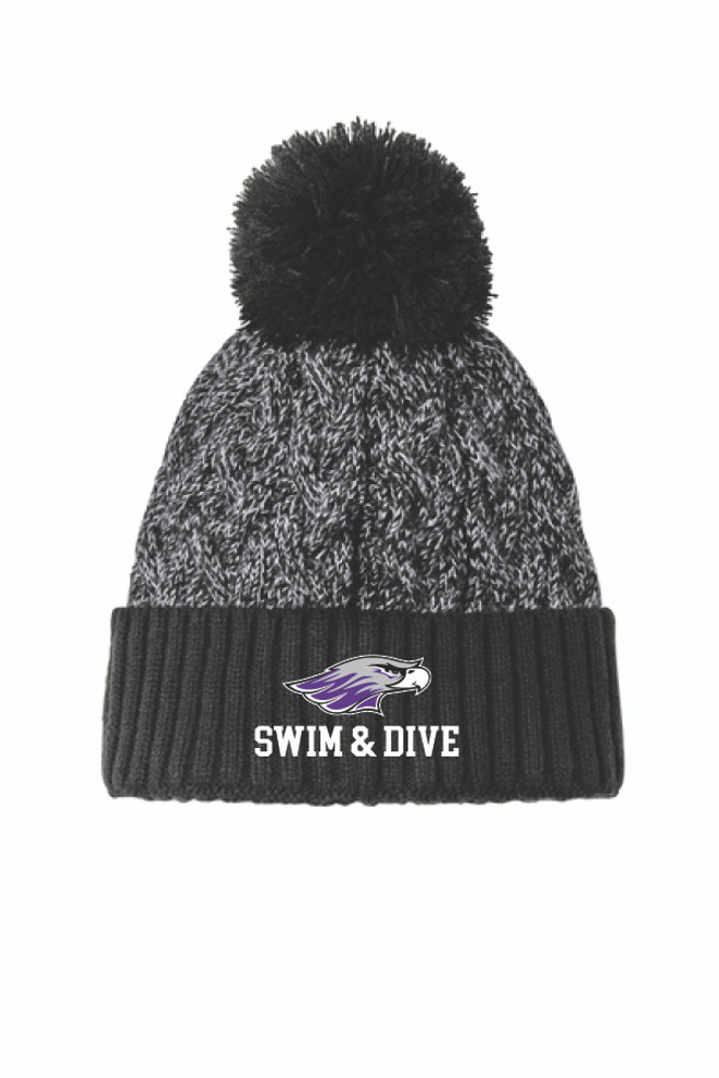 UW-Whitewater New Era Pom Beanie