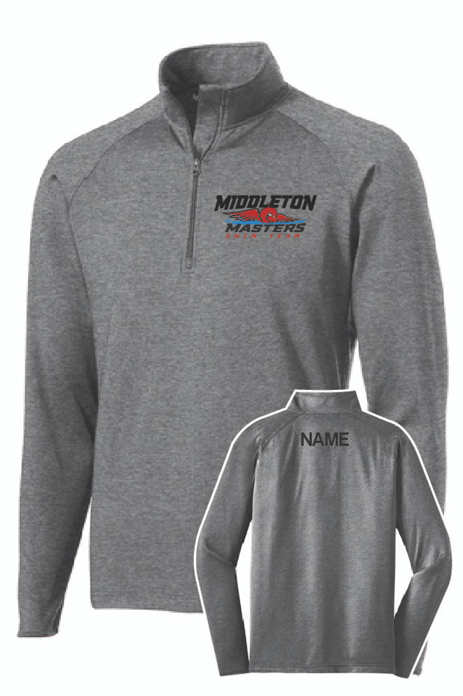 Middleton Masters Adult Polyester 1/4 Zip Pullover