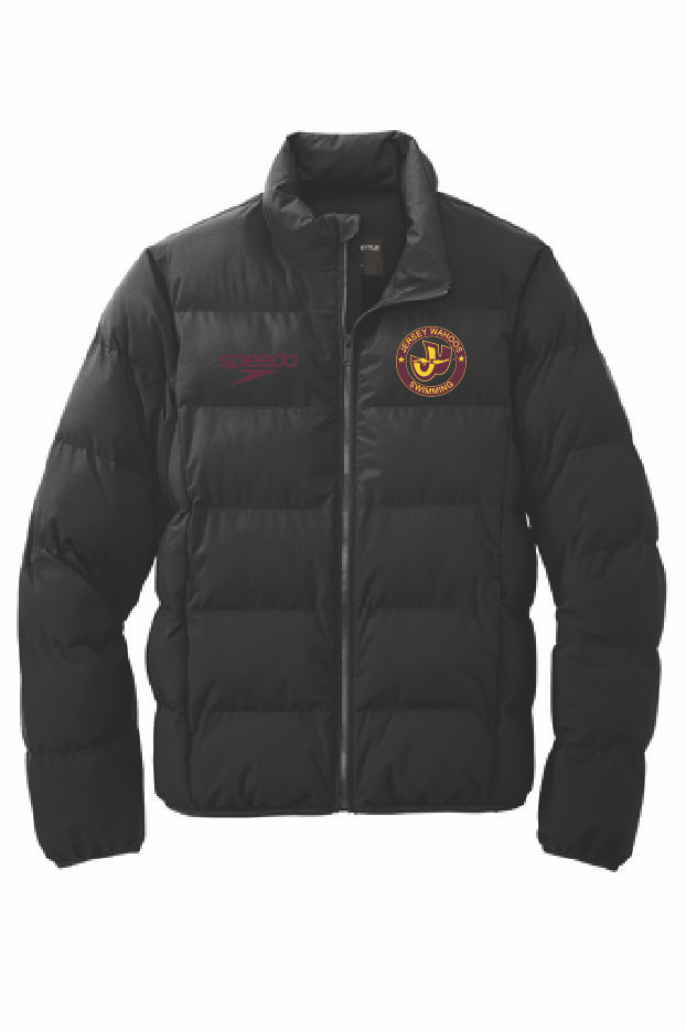 Jersey Wahoos Puffer Jacket (Black)