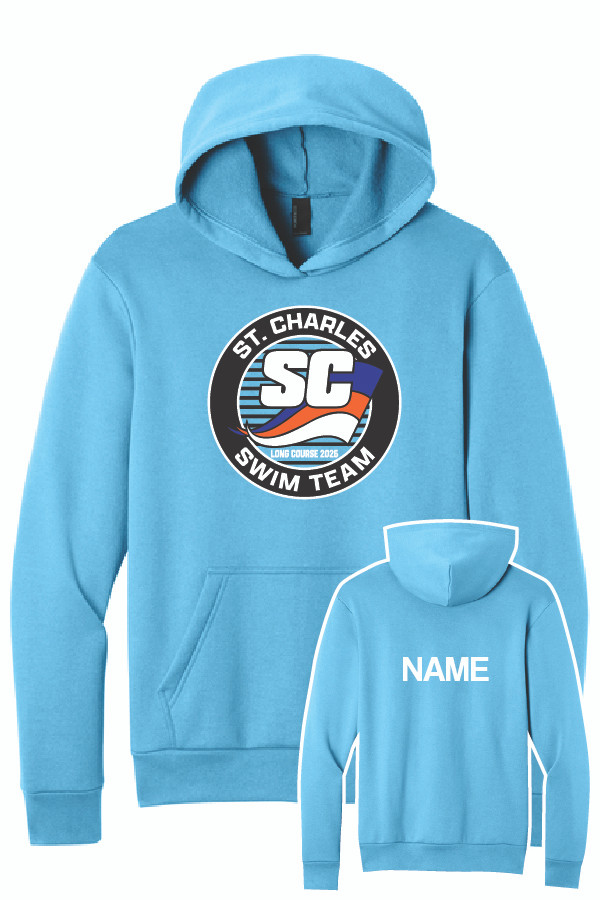 SCST Cotton Hooded Sweatshirt (Aquatic)