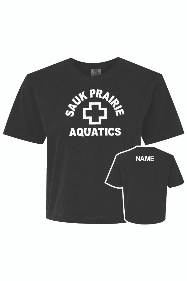 SPGuards Ladies Boxy T-Shirt (Black)