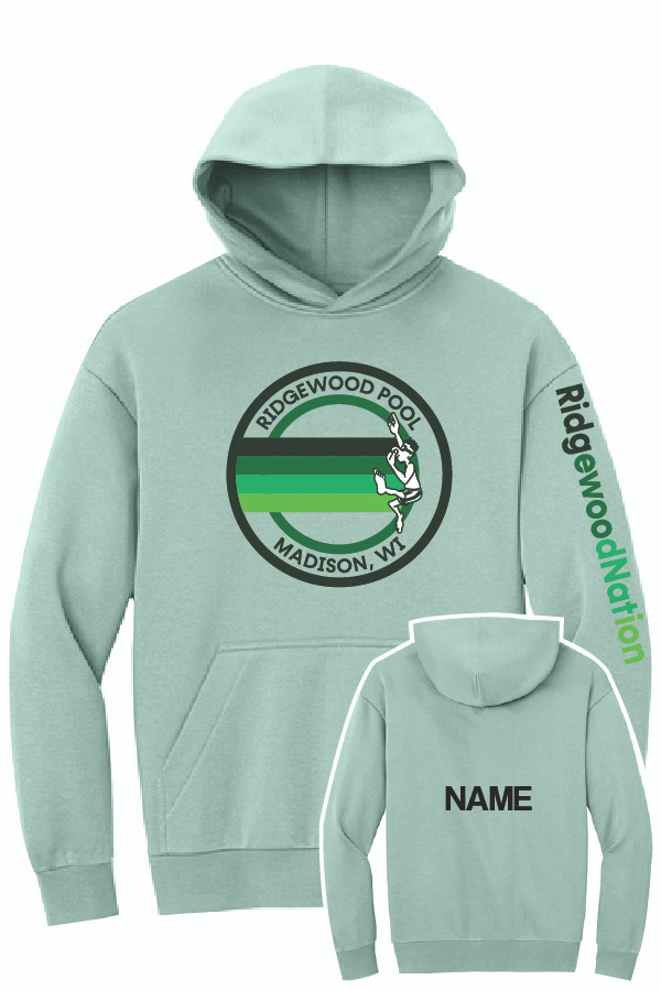 Ridgewood Oversized Heavyweight Hooded Sweatshirt (Sage)