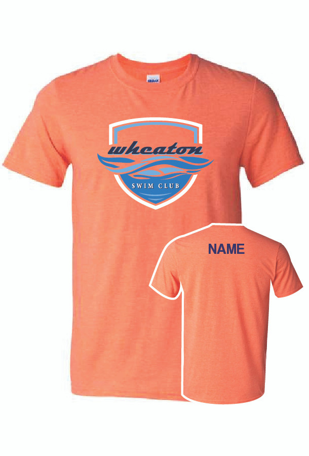 Wheaton Softstyle T-Shirt (Hth. Orange)