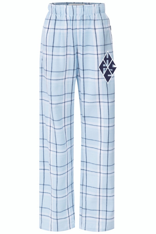 Hill Farm Youth Flannel Pants (Sky Plaid)