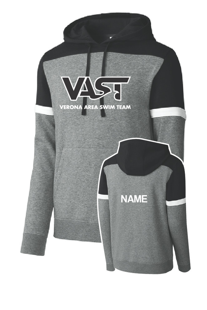 VAST Adult Raglan Hooded Sweatshirt