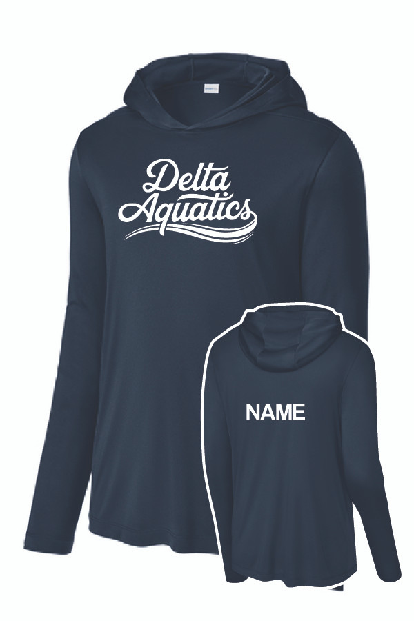 2026 Delta UV Long Sleeve Hoodie (UPF 50)