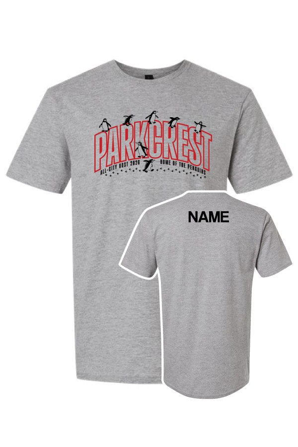 2026 Parkcrest All-City T-Shirt (Sport Grey)