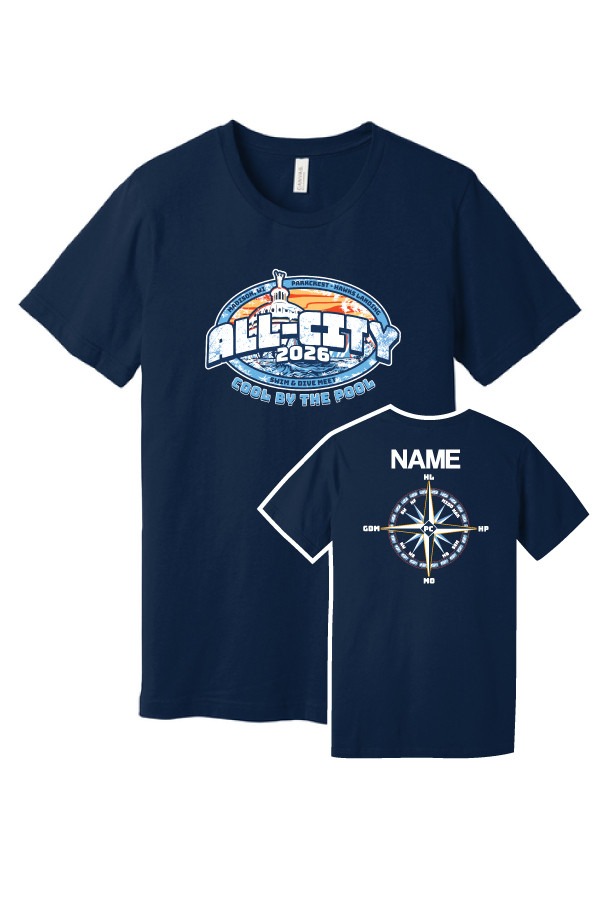 2026 All-City Softstyle T-Shirt (Navy)