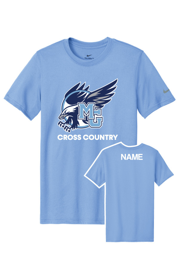 2026 Monona Grove XC Nike T-Shirt (Valor Blue)